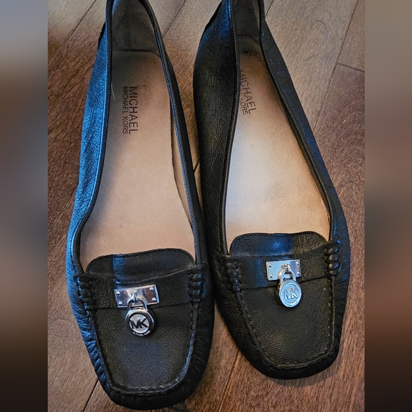 Michael Kors Shoes - Michael Kors Leather Black Shoes